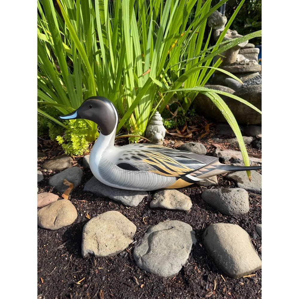 Vintage Ducks Unlimited Signed "Randy Tull" 1989-90 Northern Pintail Drake Duck - Picture 6 of 10